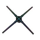 65CM KY-4 WIFI Holographic 3D Fan Shape LED Advertising Machine, Resolution: 1024 x 638 Pixels, Plug Type:US Plug - 1