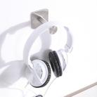 Metal Earphone Hook Headset Bracket Headset Display Stand, Hanger with Adhesive Stickers - 1