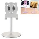 Aluminum Alloy Desktop Stand for 4-10 inch Phone & Tablet, Colour: Silver  - 1