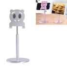 Aluminum Alloy Desktop Stand for 4-10 inch Phone & Tablet, Colour: Silver Upgrade Version - 1