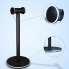 Head-mounted Metal Earphone Holder Internet Cafe Desktop Display Stand(Black) - 3