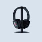 Headphone Holder Internet Cafe Headset Display Stand( Black ) - 1