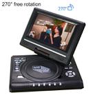 7.8 inch Portable DVD with TV Player, Support SD / MMC Card / Game Function / USB Port(EU Plug) - 7