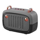 BS32D Wireless Bluetooth Speaker Cartoon Subwoofer Outdoor Card Portable Mini Speaker(Silver Gray) - 1