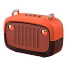 BS32D Wireless Bluetooth Speaker Cartoon Subwoofer Outdoor Card Portable Mini Speaker(Orange) - 1