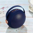 Wireless Bluetooth Speaker Outdoor Card USB Portable Mini Ball Speaker(Blue) - 1