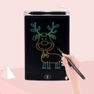 8.5 inch LCD Handwriting Board Children Drawing Graffiti Handwriting Board, Style:Colorful, Frame Color:White - 1
