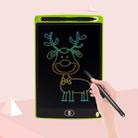 8.5 inch LCD Handwriting Board Children Drawing Graffiti Handwriting Board, Style:Colorful, Frame Color:Green - 1