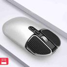 M203 2.4Ghz 5 Buttons 1600DPI Wireless Optical Mouse Computer Notebook Office Home Silent Mouse, Style:2.4G(Silver) - 1