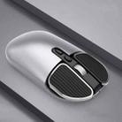 M203 2.4Ghz 5 Buttons 1600DPI Wireless Optical Mouse Computer Notebook Office Home Silent Mouse, Style:2.4G+Bluetooth(Gray) - 2