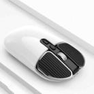 M203 2.4Ghz 5 Buttons 1600DPI Wireless Optical Mouse Computer Notebook Office Home Silent Mouse, Style:2.4G+Bluetooth(White) - 2