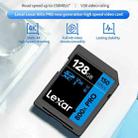 Lexar SD-800X Pro High Speed SD Card SLR Camera Memory Card, Capacity: 128GB - 4
