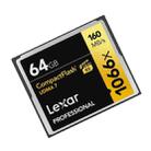 Lexar 1066X CF Card Camera SLR Camera High-speed Memory Card, Capacity: 64GB - 2