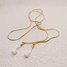 2 PCS Anti-lost Unisex Necklace For AIRPODS(Golden) - 1