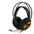 Ajazz AX120 7.1-channel Computer Head-mounted Gaming Headset Listening and Distinguishing Position Super Bass with Microphone(Black) - 1