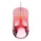 Ajazz AJ358 10000 DPI 8 Buttons Wired Mouse Gaming Mechanical Mouse, Cable Length: 1.6m(Pink) - 1