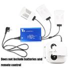 For DJI Phantom 4 Pro Advanced+ Charger  4 in 1 Hub Intelligent Battery Controller Charger, Plug Type:US Plug - 8