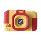 High-definition Dual-camera Photo Children Digital Camera Baby Toy(Red Yellow) - 1