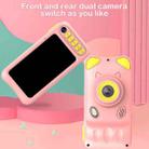 A200L 4.39 inch Cute Cartoon Style High-definition Camera Toy Front and Rear Dual-lens Camera Children Digital Camera(Pink) - 4
