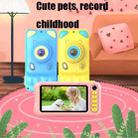A200L 4.39 inch Cute Cartoon Style High-definition Camera Toy Front and Rear Dual-lens Camera Children Digital Camera(Pink) - 6