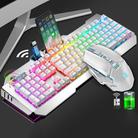 K670 RGB Knob Wrangler Rechargeable Wireless Keyboard and Mouse Set(White) - 2