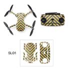 RCSTQ For DJI Mavic Mini Graffiti Style Color Pattern Drone Body & Controller Plastic Stickers(Arrow & Dot) - 1