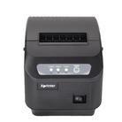 Xprinter XP-Q200II Thermal Small Receipt Printer Catering And Kitchen Receipt Printer 80mm Cutter, Interface Type:USB COM Interface(UK Plug) - 1
