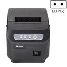 Xprinter XP-Q200II Thermal Small Receipt Printer Catering And Kitchen Receipt Printer 80mm Cutter, Interface Type:USB COM Interface(EU Plug) - 1