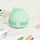 Cartoon Animal Desktop Cleaner Office Student Portable Automatic Charging Mini Rubber Confetti Vacuum Cleaner(Frog Prince) - 4