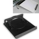 The 360-degree Rotation Angle Copy Table Base Supports Folding Computer Cooling Base Adjustment Bracket(Black) - 1