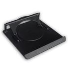 The 360-degree Rotation Angle Copy Table Base Supports Folding Computer Cooling Base Adjustment Bracket(Black) - 2