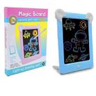 LED Luminous Drawing Board Electronic Fluorescent Writing Board Children Light Painting Message Board(Blue) - 2