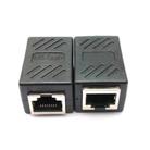 10 PCS Network Straight-through Head RJ45 Network Cable Connector Butt Joint 8P8C Shielded Double-pass Head - 1