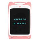 12 inch Children LCD Drawing Board Handwriting Board Light Energy Electronic Small Blackboard, Style:Monochrome Highlight(Pink) - 1