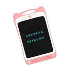 12 inch Children LCD Drawing Board Handwriting Board Light Energy Electronic Small Blackboard, Style:Monochrome Highlight(Pink) - 1