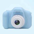 13.0 MP + Card Reader HD Children Toy Portable Digital SLR Camera(Blue) - 2