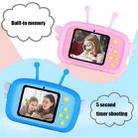 HoneyBee Children Toy Camera HD Front and Rear Dual-lens Camera Cartoon Digital Camera(Pink) - 6