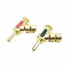 2pcs  4mm Banana Plugs Stackable Banana Plug Sockets Y-type Plugs - 1