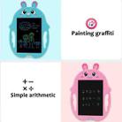 9 inch Children Cartoon Handwriting Board LCD Electronic Writing Board, Specification:Monochrome Screen(Cute Mouse White) - 2