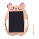 9 inch Children Cartoon Handwriting Board LCD Electronic Writing Board, Specification:Monochrome Screen(Cute Mouse Pink) - 1