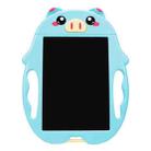 9 inch Children Cartoon Handwriting Board LCD Electronic Writing Board, Specification:Monochrome Screen(Blue Pig) - 2