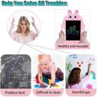 9 inch Children Cartoon Handwriting Board LCD Electronic Writing Board, Specification:Color  Screen(Cute Mouse Pink) - 6