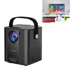 C500 Portable Mini LED Home HD Projector, Style:Basic Version(Black) - 1