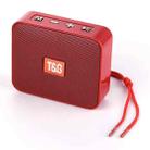 T&G TG166 Color Portable Wireless Bluetooth Small Speaker(Red) - 1