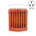 FUSHIAI Office Table Mini Small PTC Heater Desktop Quick Heat Silent Heater, Style:AU Plug(Orange) - 1