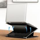 Laptop Bracket Desktop Increased Heat Dissipation Folding Portable Support Frame(White) - 2