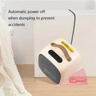 Smart Mini Heater Home Desktop Small Heater, CN Plug(Electroplating Net-Starry Sky Black) - 3