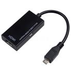 Micro USB To HDMI Female Adapter Cable 1080P HD for MHL Device HDTV Adapters For Samsung / Huawei - 1