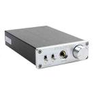 FX-AUDIO DAC-X6 Fever HiFi Fiber Coaxial USB Amp Digital Audio DAC Decoder 24BIT/192(Silver) - 1