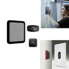 Wall-mounted iPad Magnetic Adsorption Universal Sticker Mobile Phone Wall Bracket(Black A) - 1